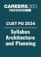 CUET PG 2024 Syllabus Architecture and Planning