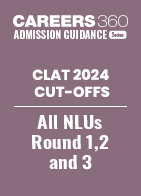 CLAT 2024 Cut-Off for All NLUs: Round 1,2 and 3
