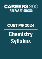 CUET PG 2024 Chemistry Syllabus