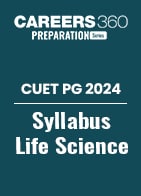 CUET PG 2024 Syllabus Life Science