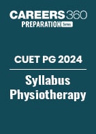 CUET PG 2024 Syllabus Physiotherapy