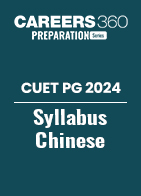 CUET PG 2024 Syllabus Chinese