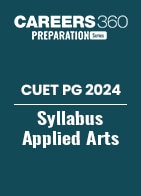 CUET PG Syllabus Applied Arts