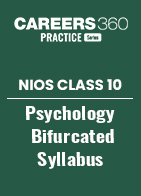NIOS Class 10 Psychology Bifurcated Syllabus