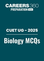 CUET UG 2025: Biology MCQs with Answers PDF