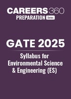 GATE 2025 Syllabus for Environmental Science and Engineering (ES)