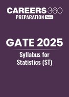 GATE 2025 Syllabus for Statistics (ST)