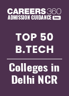 Top 50 B.Tech Colleges in Delhi NCR