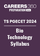 TS PGECET 2024 Bio-Technology syllabus