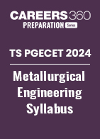 TS PGECET 2024 Metallurgical Engineering syllabus