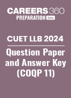 CUET LLB 2024 Question Paper and Answer Key - COQP 11 (Unofficial)