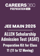 JEE Main 2025 : ALLEN Scholarship Test Preparation Kit for Class 11 (11 to 12 Moving)