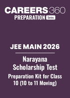 JEE Main/NEET 2026 - Narayana Scholarship Test Preparation Kit for class 10 (10 to 11 Moving)