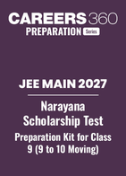 JEE Main 2027 - Narayana Scholarship Test Preparation Kit for Class 9 (9 to 10 Moving)