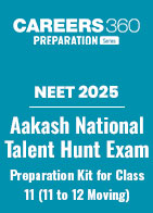 NEET 2025 - Aakash National Talent Hunt Exam Preparation Kit for Class 11 (11 to 12 Moving)