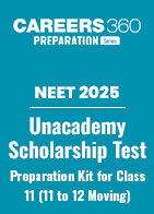 NEET 2025: Unacademy Scholarship Test Preparation Kit for Class 11 (11 to 12 Moving)