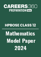 HP Board Class 12 Maths Model Paper 2024