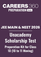JEE Main & NEET 2026: Unacademy Scholarship Test Preparation Kit for Class 10 (10 to 11 moving)