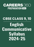 CBSE Class 9, 10 English Communicative Syllabus 2024-25