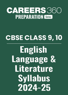 CBSE Class 9, 10 English Language and Literature Syllabus 2024-25