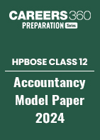 HP Board Class 12 Accountancy Model Paper 2024