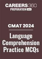 CMAT 2024 Language Comprehension Questions with Solutions PDF