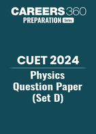 CUET Physics Question Paper 2024 (Set D)