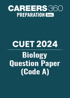 CUET Biology Question Paper 2024 (Code A)