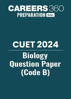 CUET Biology Question Paper 2024 (Code B)