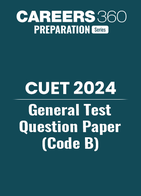 CUET General Test Question Paper 2024 (Code B)