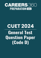 CUET General Test Question Paper 2024 (Code D)