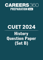 CUET History Question Paper 2024 (Set B)
