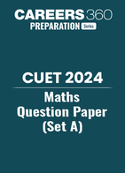 CUET Maths Question Paper 2024 (Set A)