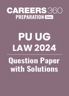 PU BA LLB 2024 Question Paper With Solutions