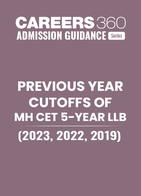 Previous Year Cutoffs of MH CET 5-year LLB (2023, 2022, 2019)