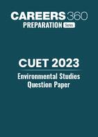 CUET 2023 Environmental Studies Question Paper