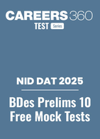 NID DAT BDes Prelims 10 Free Mock Test PDF With Detailed Solutions