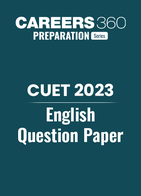 CUET 2023 English Question Paper
