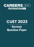 CUET 2023 German Question Paper