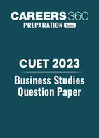 CUET 2023 Business Studies Question Paper