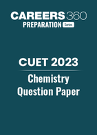 CUET 2023 Chemistry Question Paper