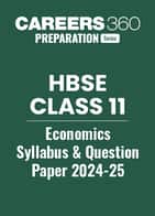 HBSE Class 11 Economics Syllabus 2024- 25