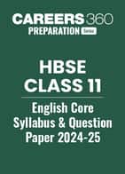 HBSE Class 11 English Core Syllabus 2024- 25