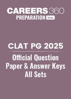 CLAT PG 2025 - Official Question Paper and Answer Keys (All Sets)