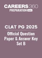 CLAT PG 2025 Question Paper and Answer Key Set B