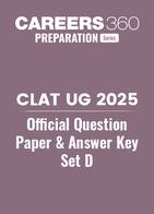 CLAT UG 2025 Official Question Paper and Answer Key - Set D
