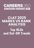 CLAT Marks Vs Rank 2025 Analysis