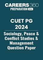 CUET PG Sociology Question Paper 2024