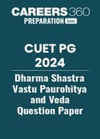 CUET PG Dharma Shastra Question Paper 2024