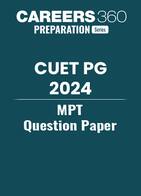 CUET PG MPT Question Paper 2024
